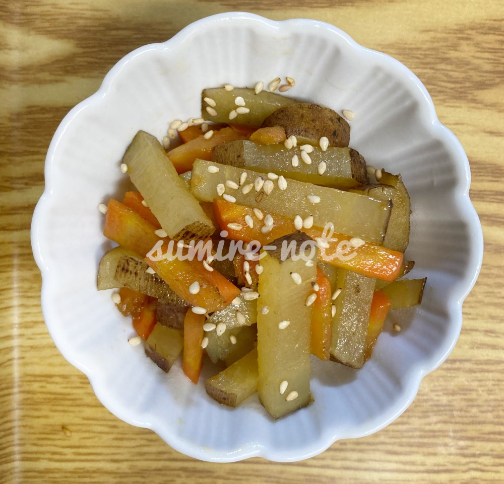 ヤーコンのきんぴら